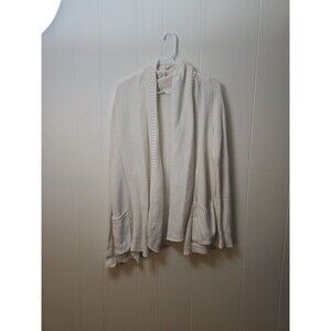 Rip Curl Women's Open Front Hooded Knit Cardigan Sweater (S)